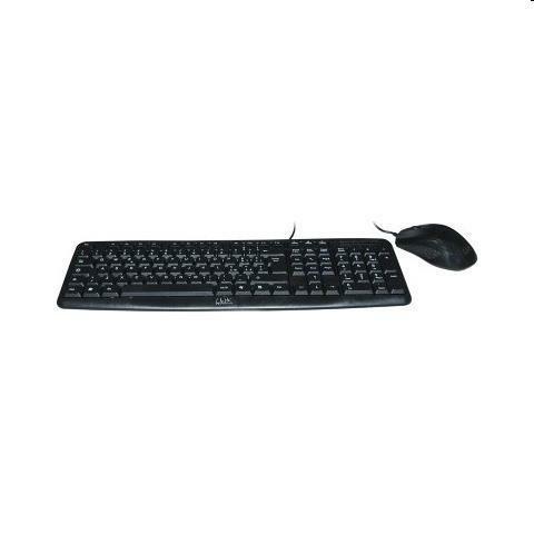 Kit link tastiera italiana 108 tasti e mouse ottico usb