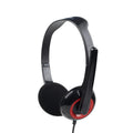 Cuffie techmade stereo con microfono jack 3.5 1.8mt