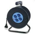 Prolunga machpower avvolgicavo 15m 4 schuko/10-16a spina ita 16a