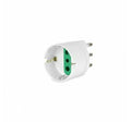 Adattatore spina 16a 2p+t - presa schuko 10a 2p+t