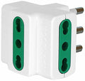 Adattatore triplo spina 16a 2p+t