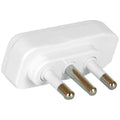 Spina mach power ribassata 16a 2p+t bianc