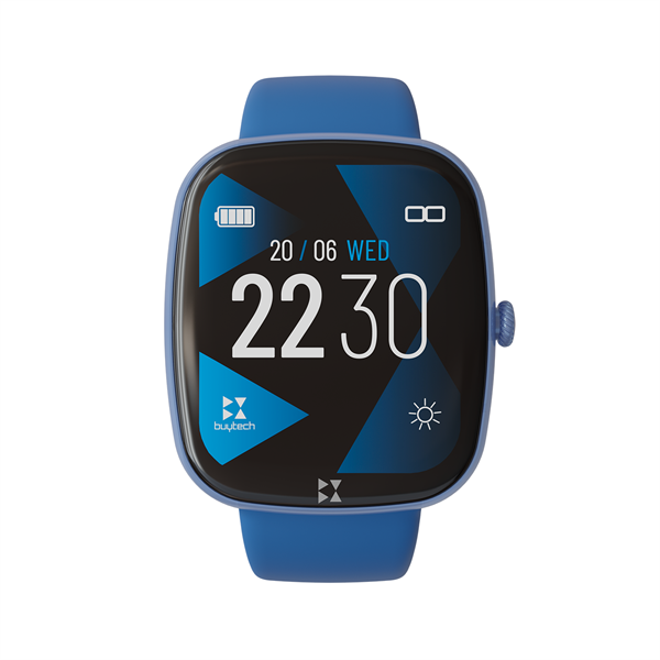 Buytech smartwatch by-gamma-bl cinturino silicone e cassa bl