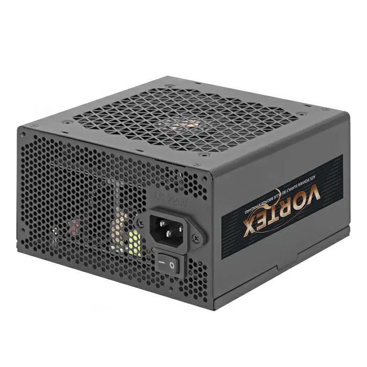 Alimentatore noua vortex 650w atx 80+ bronze pfc active fan 120m