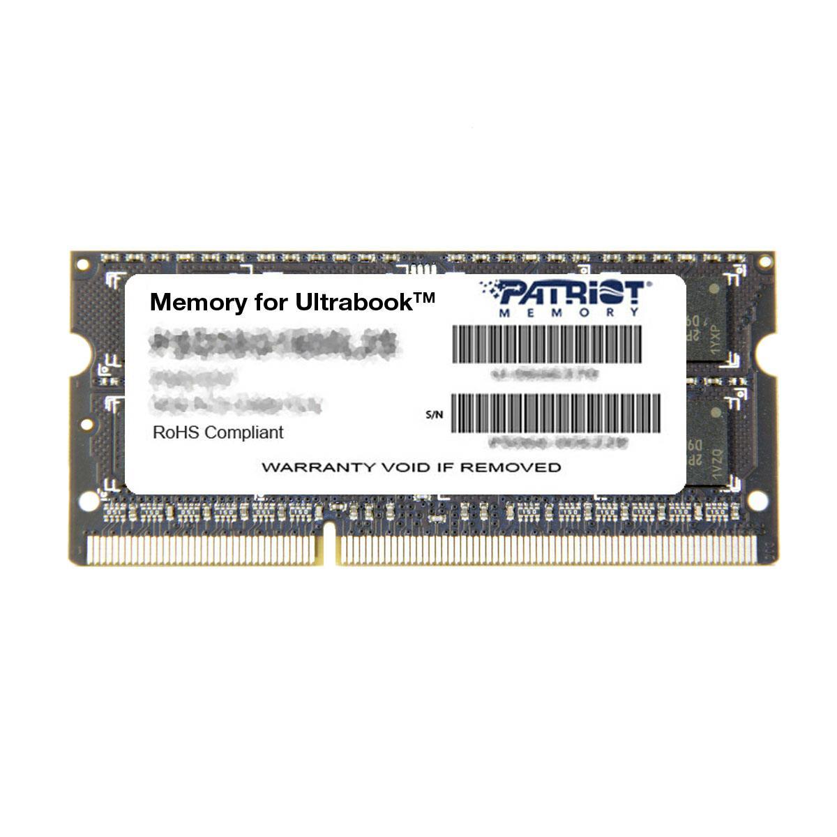 So-dimm patriot 8gb ddr3l 1600hz ddr3l cl11 1,35v