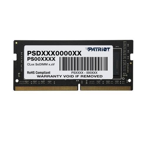 So-dimm patriot 8gb ddr4 3200mhz