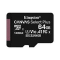 Micro sd kingston 64 classe 10 canvas