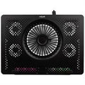 *cooler pad noua aries per notebook 15.6" 140mm 2*usb2 rainbow