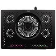 *cooler pad noua aries per notebook 15.6" 140mm 2*usb2 rainbow
