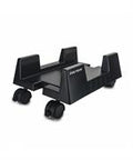 Carrello porta pc vultech a ruote abs 20kg max black
