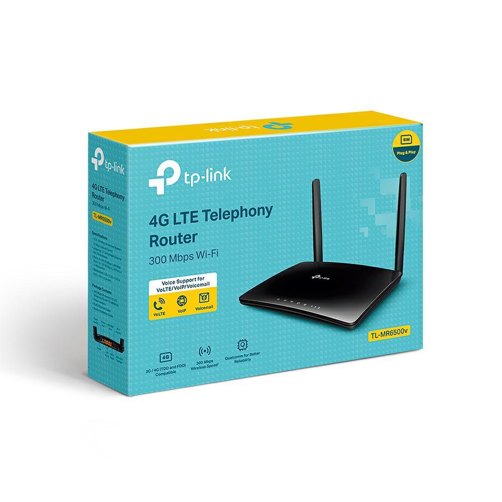 Router tp-link 4g voltesim slot 300n 2lan 1wan rj11 s