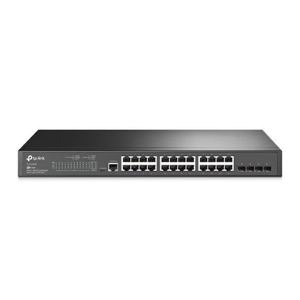 Switch tp-link jetstream 24p gigabit + 4p sfp l2+ managed