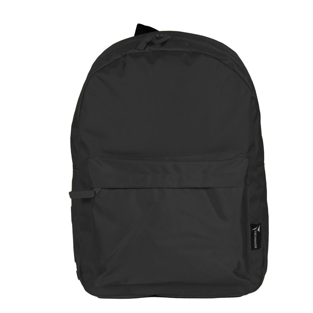 Techmade zaino americanstyle (31.5x13.5x43 cm) nero