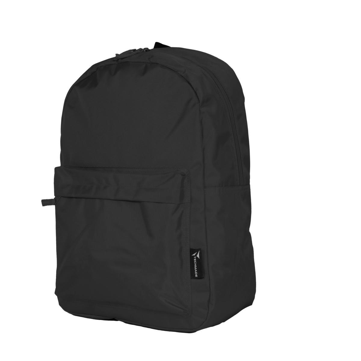 Techmade zaino classic style medium (32x15x42 cm) black