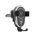 Techmade tm-c1 caricatore senza filo 15w bk cavo usb + supp lat.