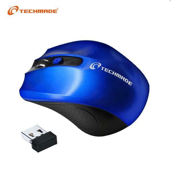 Mouse techmade wirelesstm-xj30 blue
