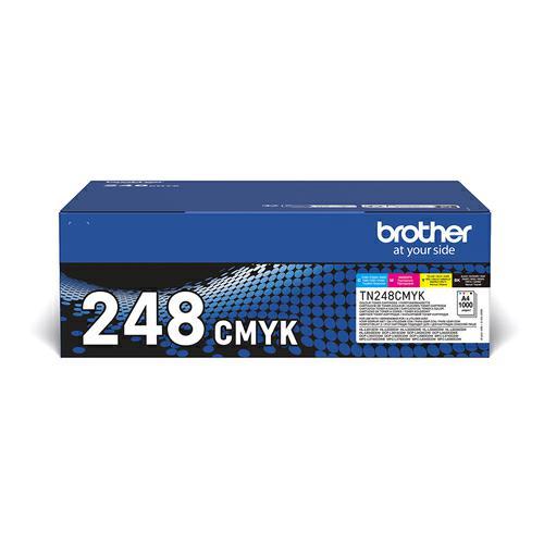 Brother multipack tn-248 c/m/y/bk