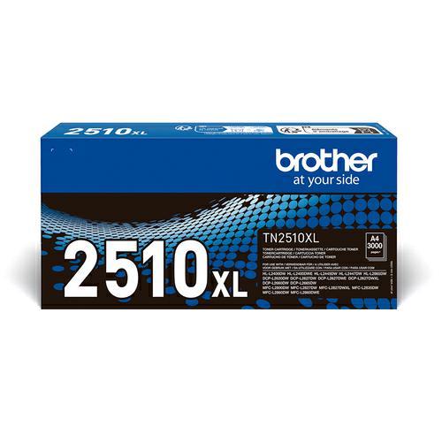 Brother toner tn-2510xlblack mfc-l2800/2827/2835 3