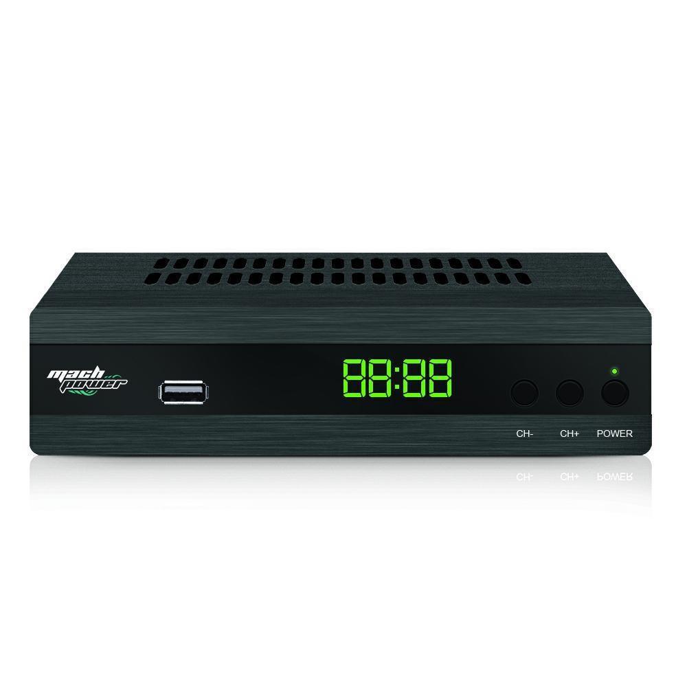 Decoder dvb-t2 mach power h265/hevc fhd 1080p hdmi