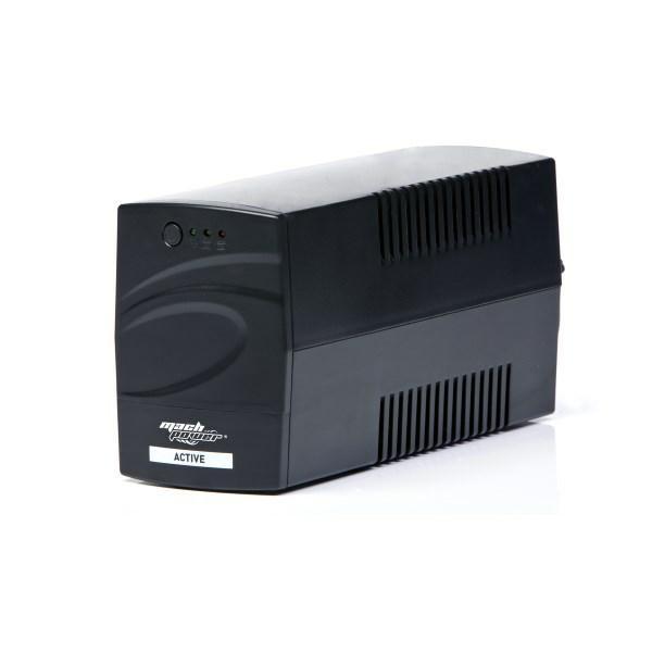 Ups machpower 600va/290w 1*12v/4.5ah 2*output