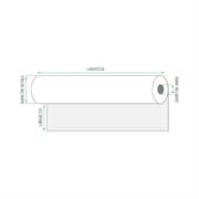 Rotolo carta per plotter 36"rot.pugliese 91.4cm 90gr 50mt cf.2pz