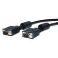 Cavo vga m/m 3+4c core rame 2*magnetic ring nero 5mt cv-vga-006
