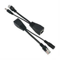 Poe splitter/injector mach power dc12v fino a 30mt