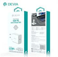 Devia carica batterie pd 45w type-c carica rapida white