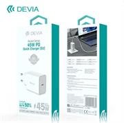 Devia carica batterie pd 45w type-c carica rapida white