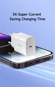 Devia carica batterie type-c carica rapida pd 20w white