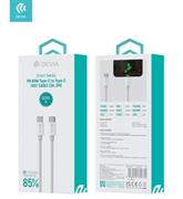 Devia cavo nylon caricarapida pd type-c type-c 3a 2m 60w