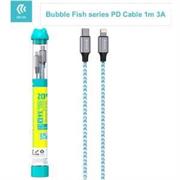 Devia cavo bubble type-c lightning 3a 27w carica rapida pd