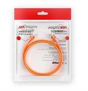 Patch cord hikvision cat.6 u/utp 2mt 24awg cu white 307400796