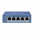 Switch hikvision 4p gblan poe 35w  +1 porta unman ds-3e0505p-e/m