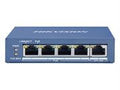 Switch hikvision 10/100/1000 4 porte poe 60w  +1p gbit unmanaged