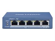 Switch hikvision 10/100/1000 4 porte poe 60w  +1p gbit unmanaged