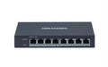 Switch hikvision 10/100/1000 8p di cui 4*poe max 30w tot.steel c
