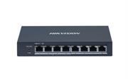 Switch hikvision 10/100/1000 8p di cui 4*poe max 30w tot.steel c