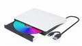 Techmade gembird masterizzatore dvd usb esterno,black white