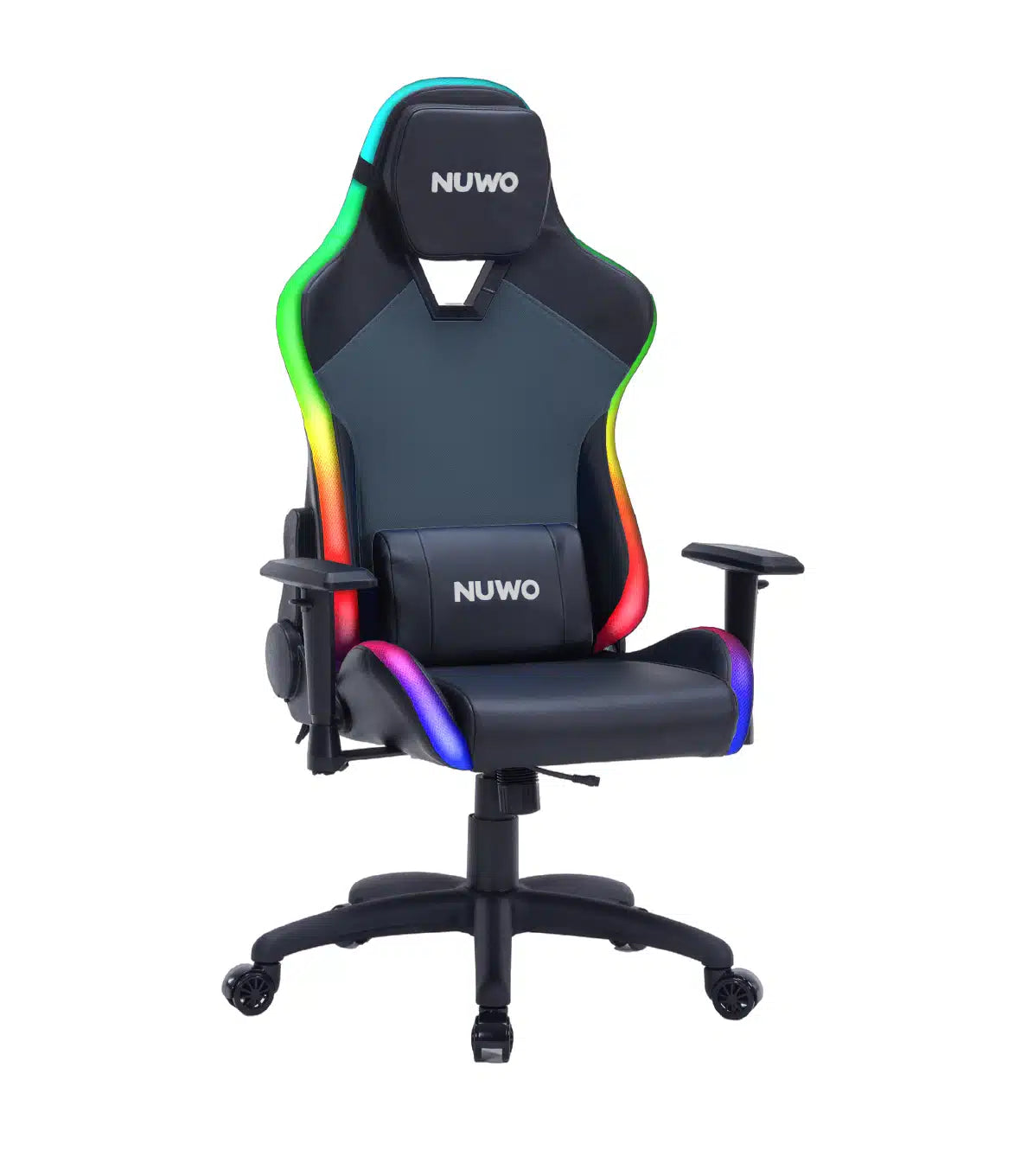Sedia gaming nuwo rapture grigio rgb brac.2d+inclinab. cl.3 150g