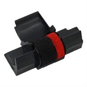 Bobina colorata casio ink roller nero/rosso