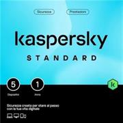 Kaspersky standard 5*device 1y super slim box