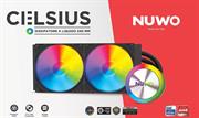 Dissipatore cpu nuwo liquid celsius 240mm argb 2*120mm
