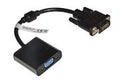 Adattatore attivo videodvi-d 24+1 maschio/vga 15poli femmina
