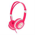Techmade gembird cuffieper bambini con limitatore volume pink