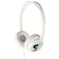 Techmade gembird cuffieper bambini con limitatore volume bianca