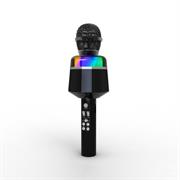 Techmade gembird microfono da karaoke wireless nero