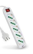 Multipresa mach power 5*schuko/bipasso int.gen.
