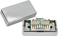 Box di giunzione mach power in metallo per stp cat6 silver
