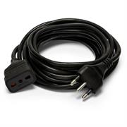 Velamp prolunga 16a presa italiana 10mt black